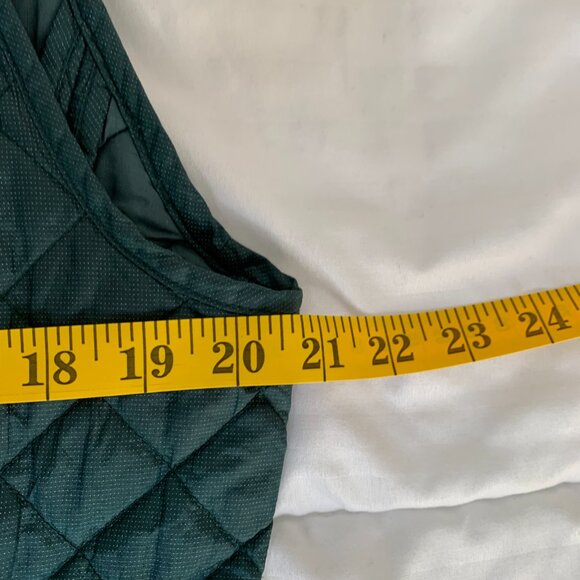 Jeanne Pierre Green Quilted Vest - Picture 10 of 10